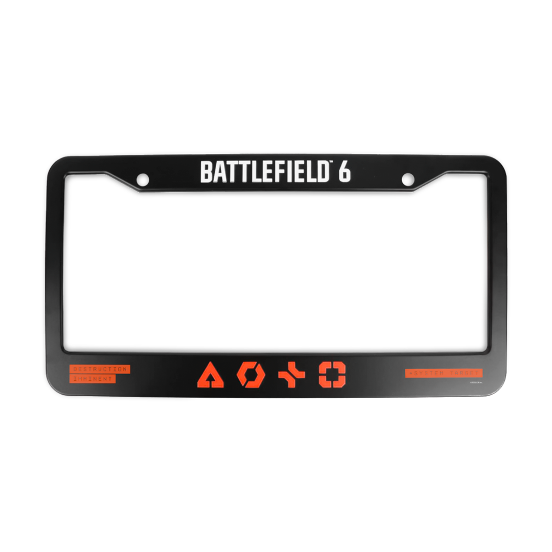 Battlefield 6 License Plate Frame – Battlefield Merch